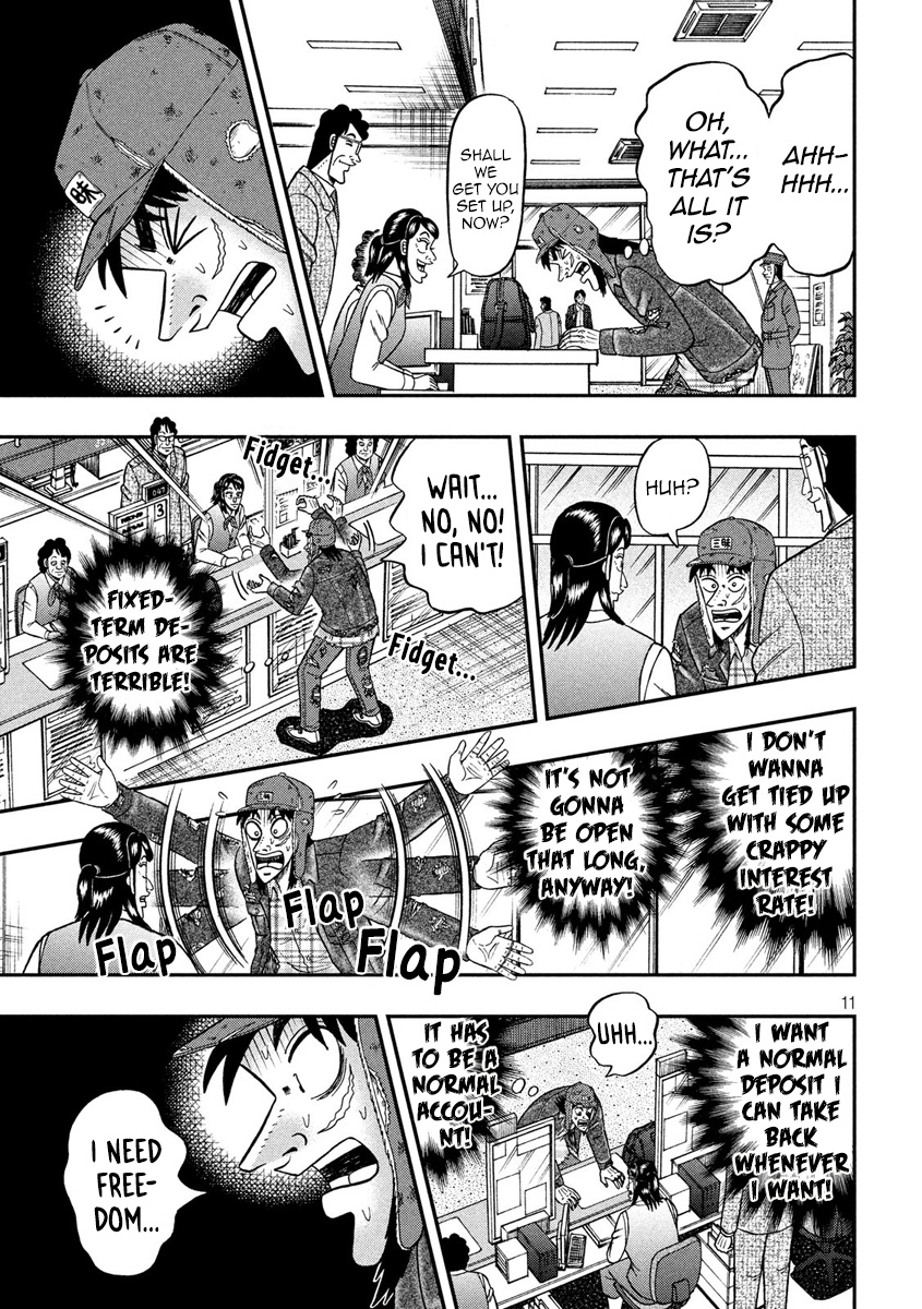 Tobaku Datenroku Kaiji - One Poker Hen Chapter 323 #11