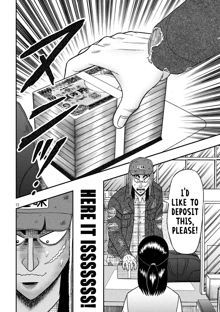 Tobaku Datenroku Kaiji - One Poker Hen Chapter 322 #13