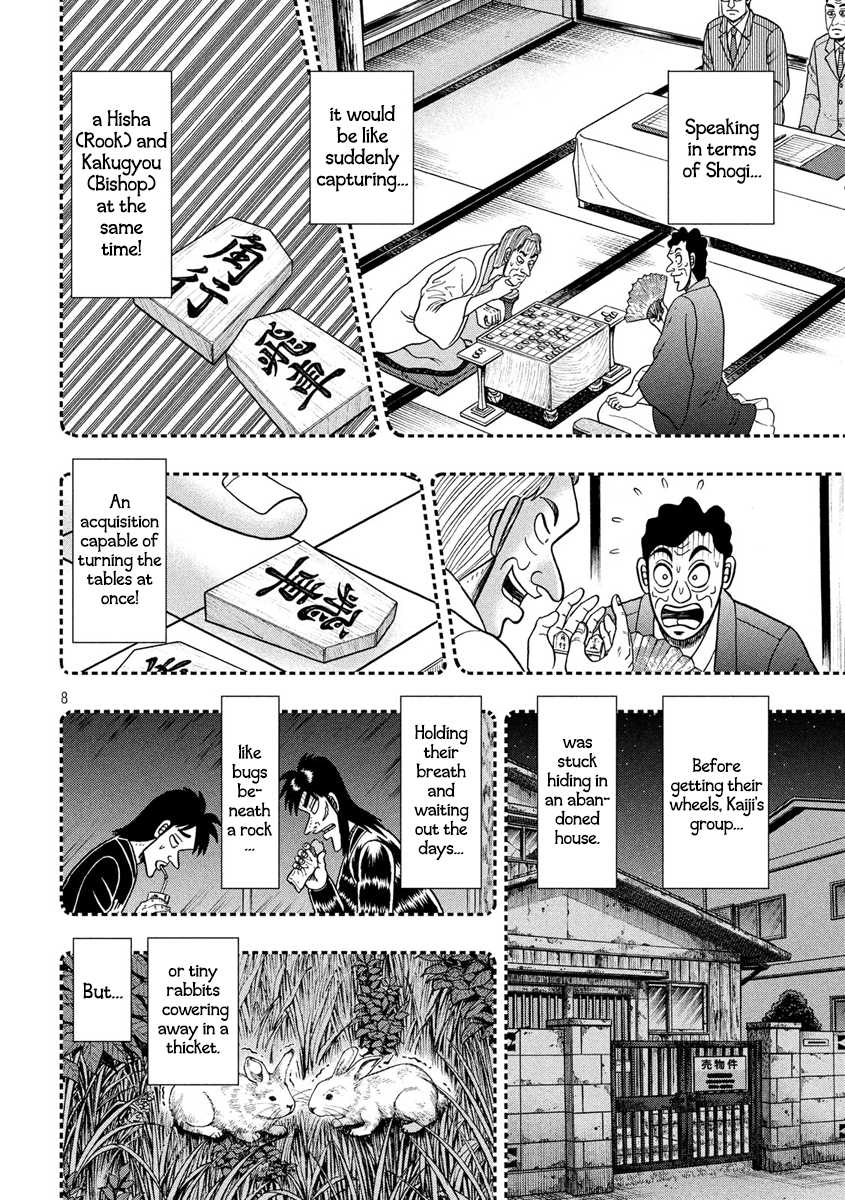 Tobaku Datenroku Kaiji - One Poker Hen Chapter 295 #8