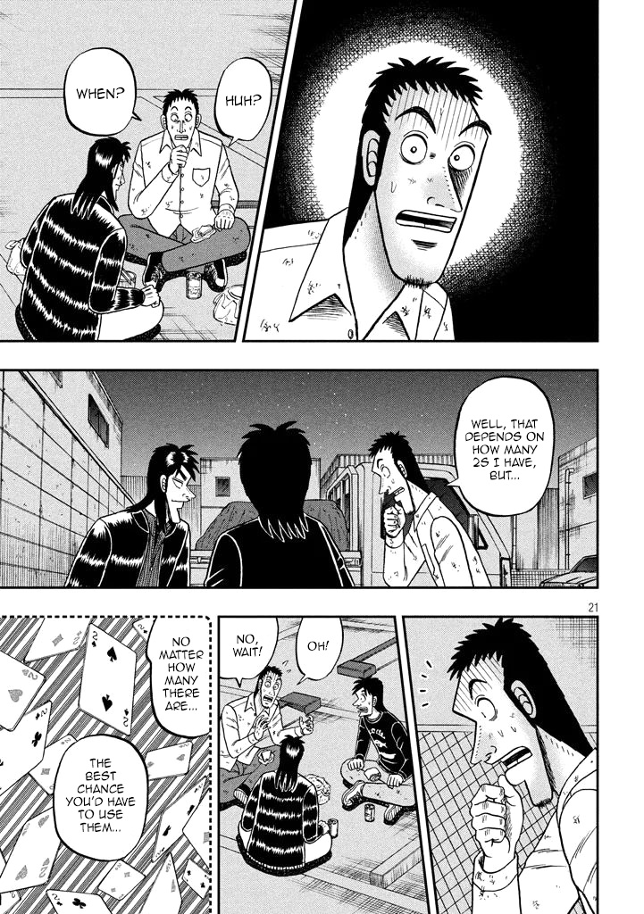 Tobaku Datenroku Kaiji - One Poker Hen Chapter 263 #20