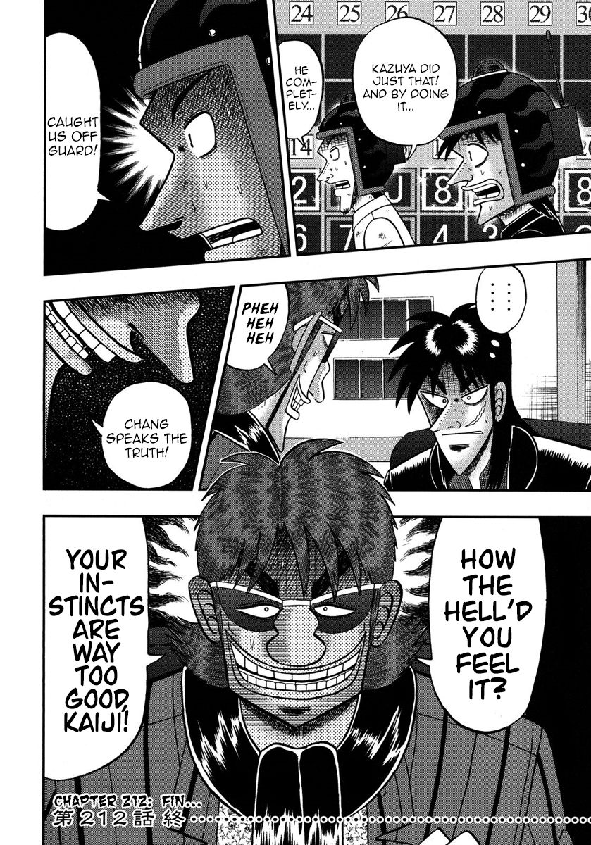 Tobaku Datenroku Kaiji - One Poker Hen Chapter 212 #19