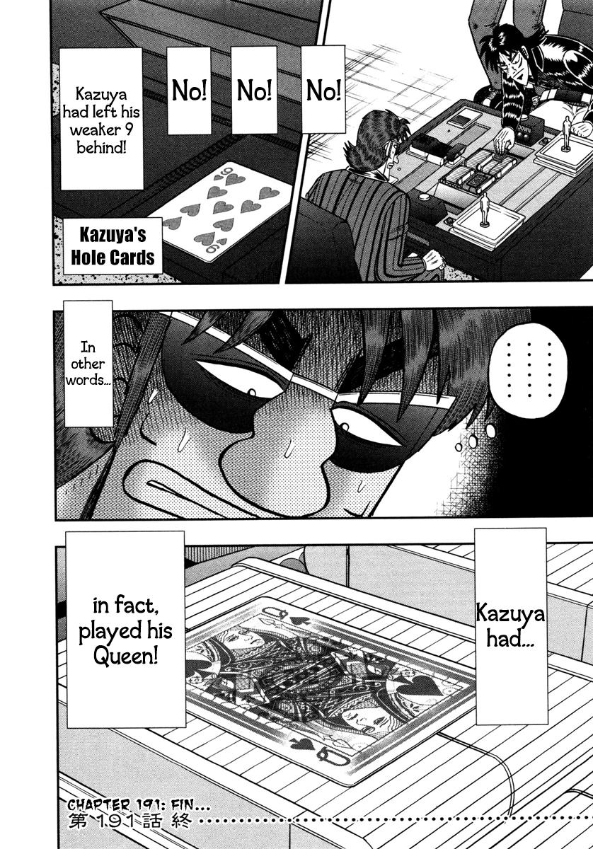 Tobaku Datenroku Kaiji - One Poker Hen Chapter 191 #19