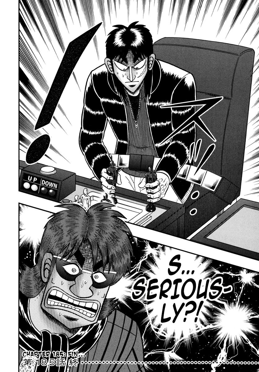 Tobaku Datenroku Kaiji - One Poker Hen Chapter 185 #22