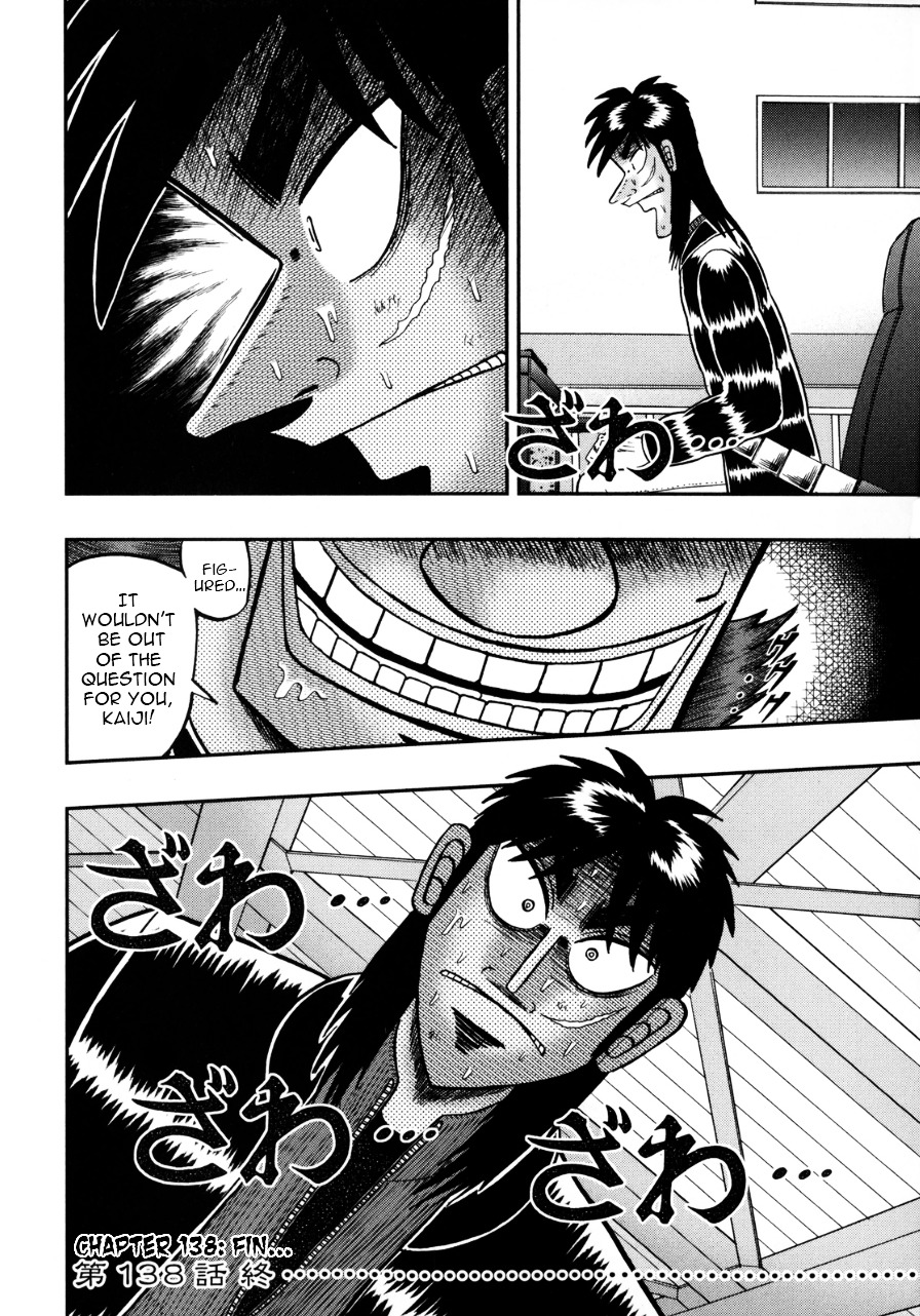 Tobaku Datenroku Kaiji - One Poker Hen Chapter 138 #18