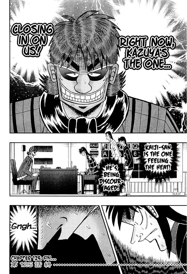 Tobaku Datenroku Kaiji - One Poker Hen Chapter 125 #18