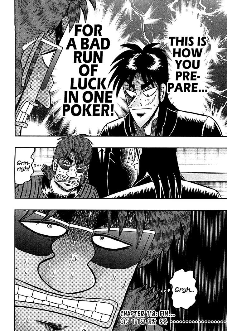 Tobaku Datenroku Kaiji - One Poker Hen Chapter 118 #19