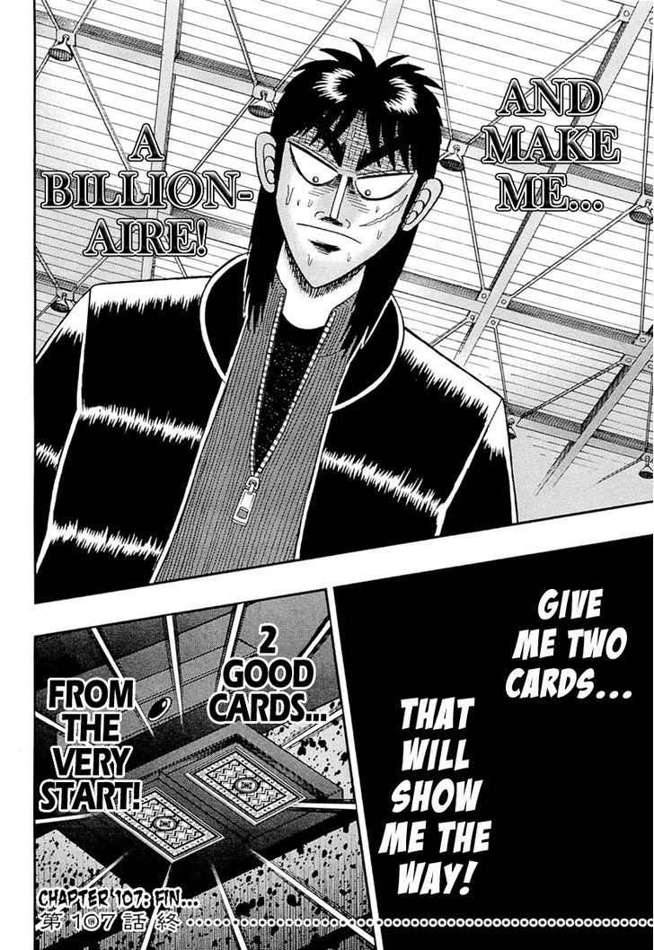 Tobaku Datenroku Kaiji - One Poker Hen Chapter 107 #20