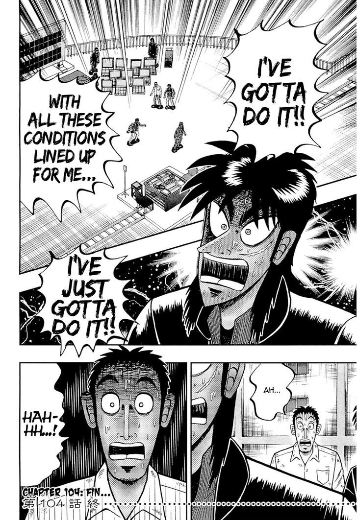 Tobaku Datenroku Kaiji - One Poker Hen Chapter 104.2 #22