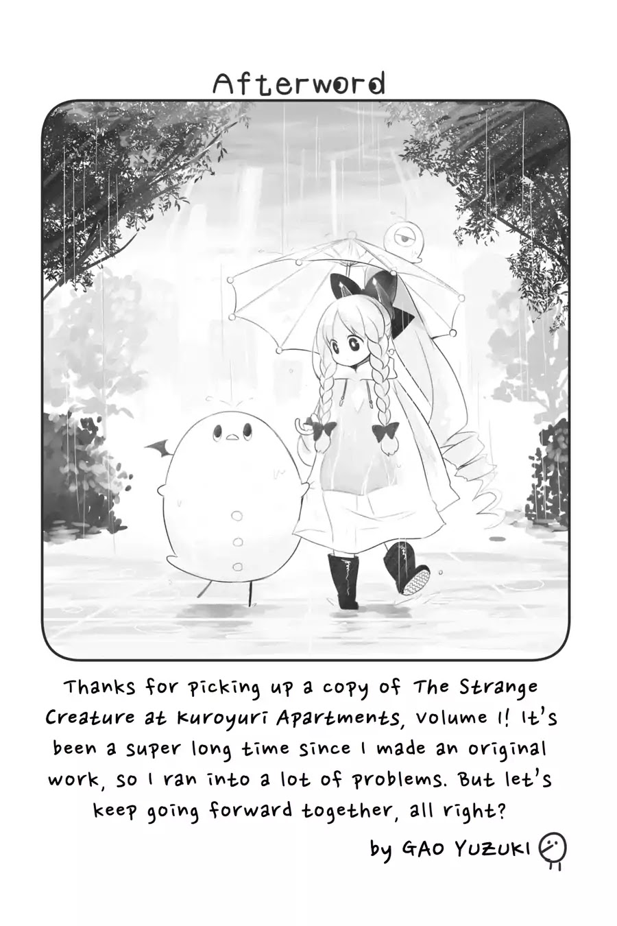 The Strange Creature At Kuroyuri Apartments Chapter 10 #21
