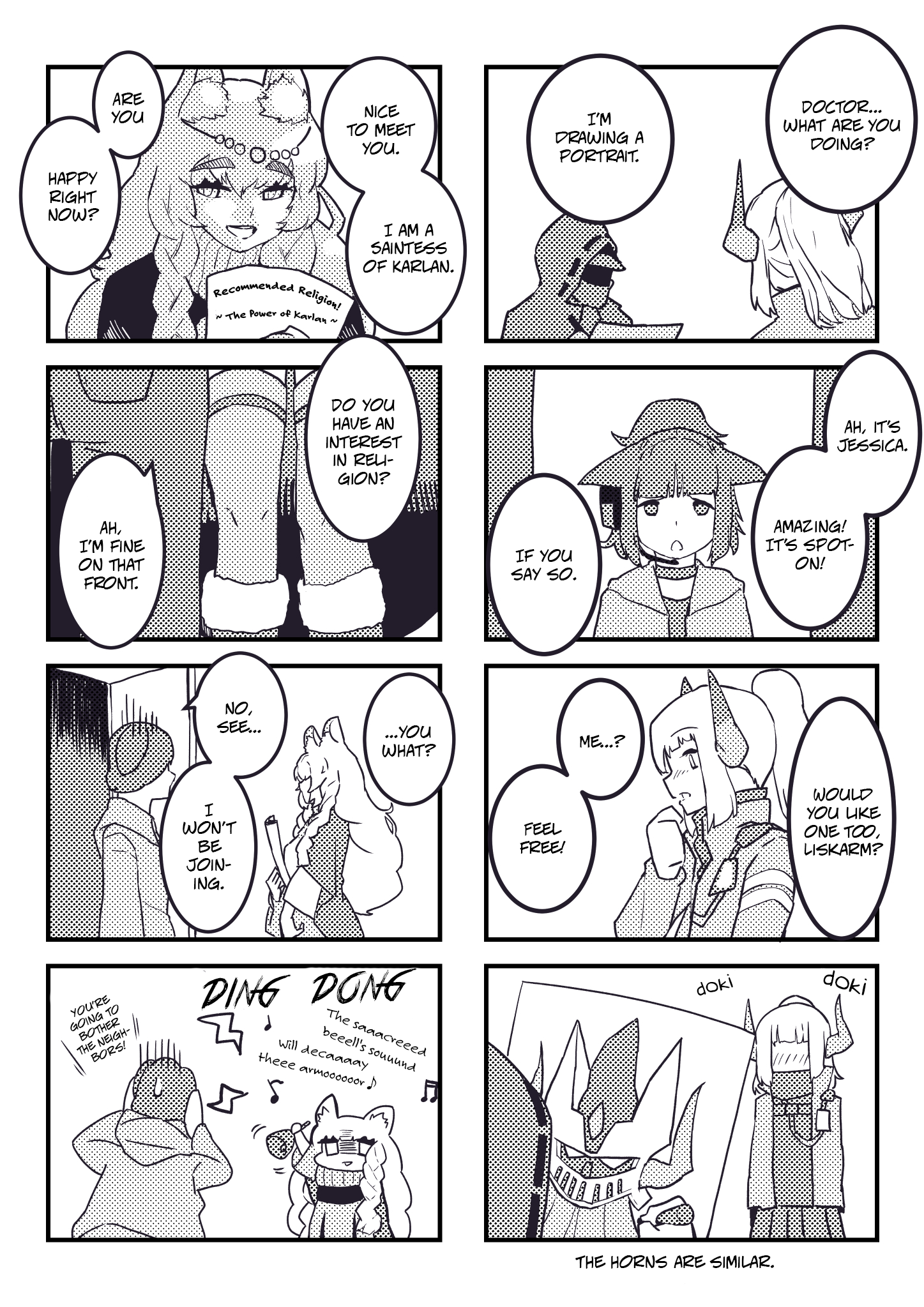 Whimsical Arknights 4Koma Theater Chapter 1 #1
