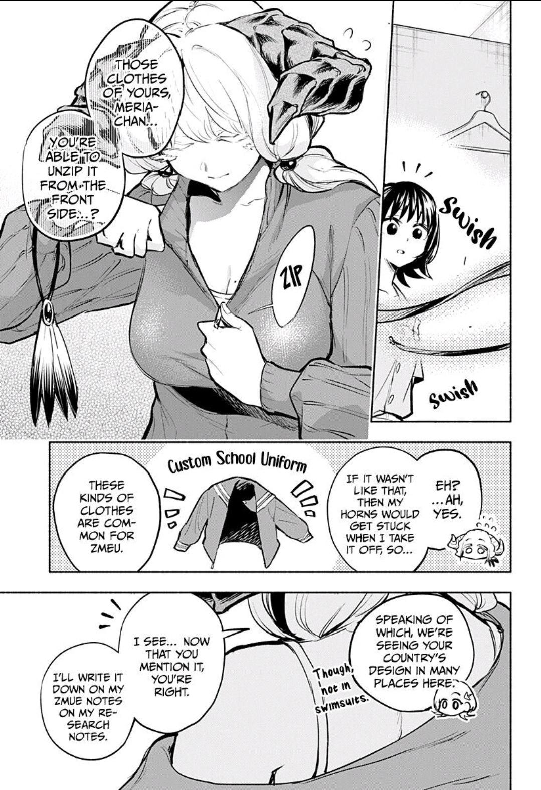 That Dragon (Exchange) Student Stands Out More Than Me Chapter 8 #12