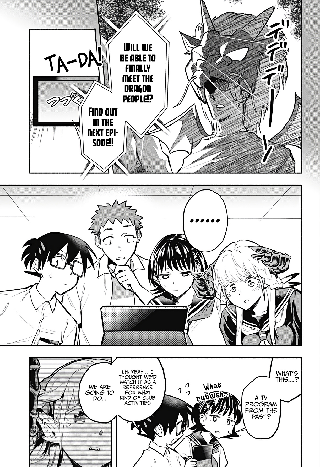 That Dragon (Exchange) Student Stands Out More Than Me Chapter 5 #4