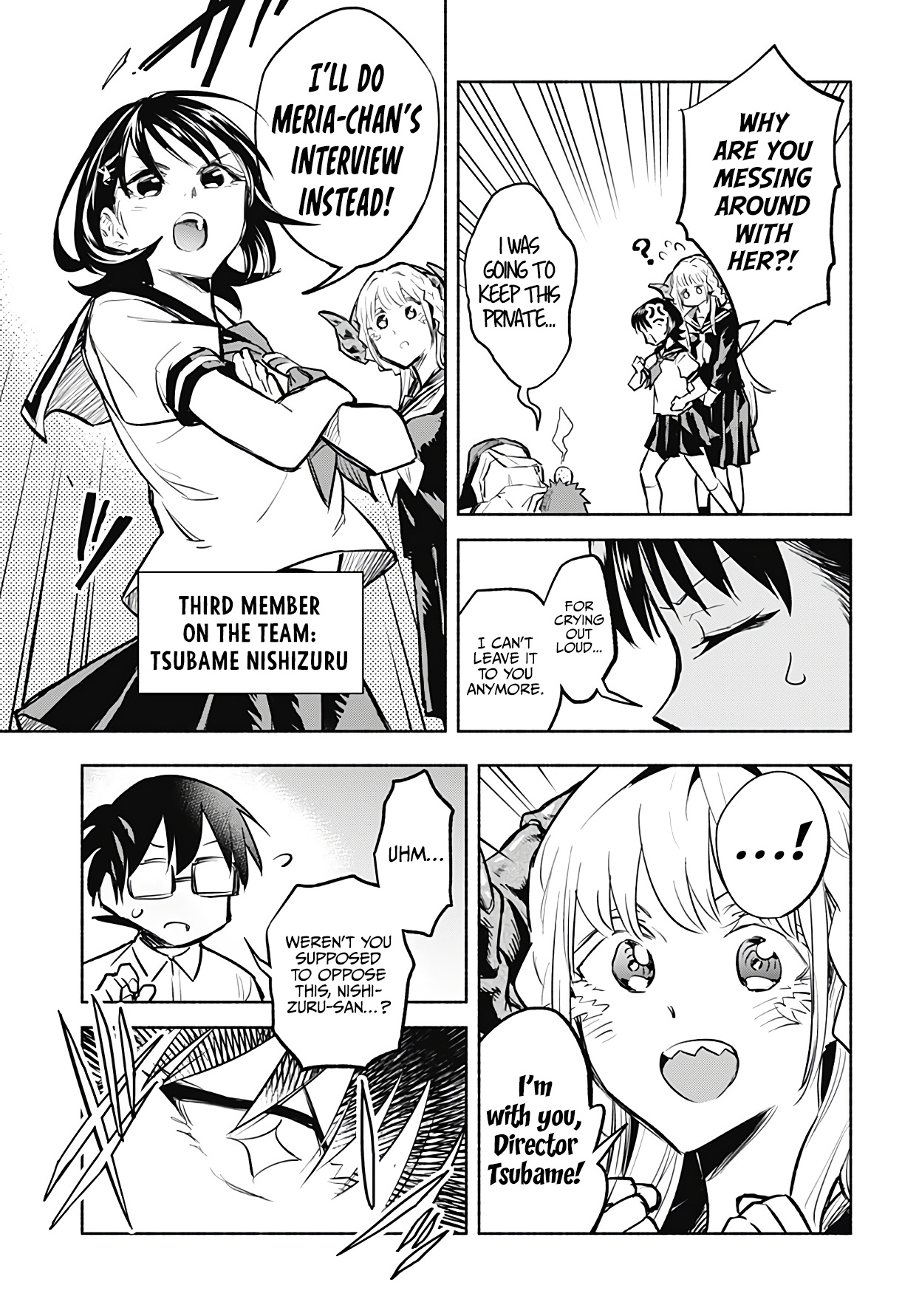That Dragon (Exchange) Student Stands Out More Than Me Chapter 5 #12