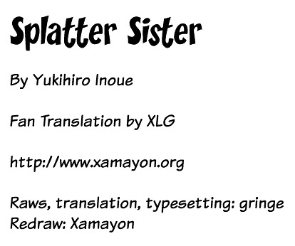 Splatter Sister Chapter 1 #1