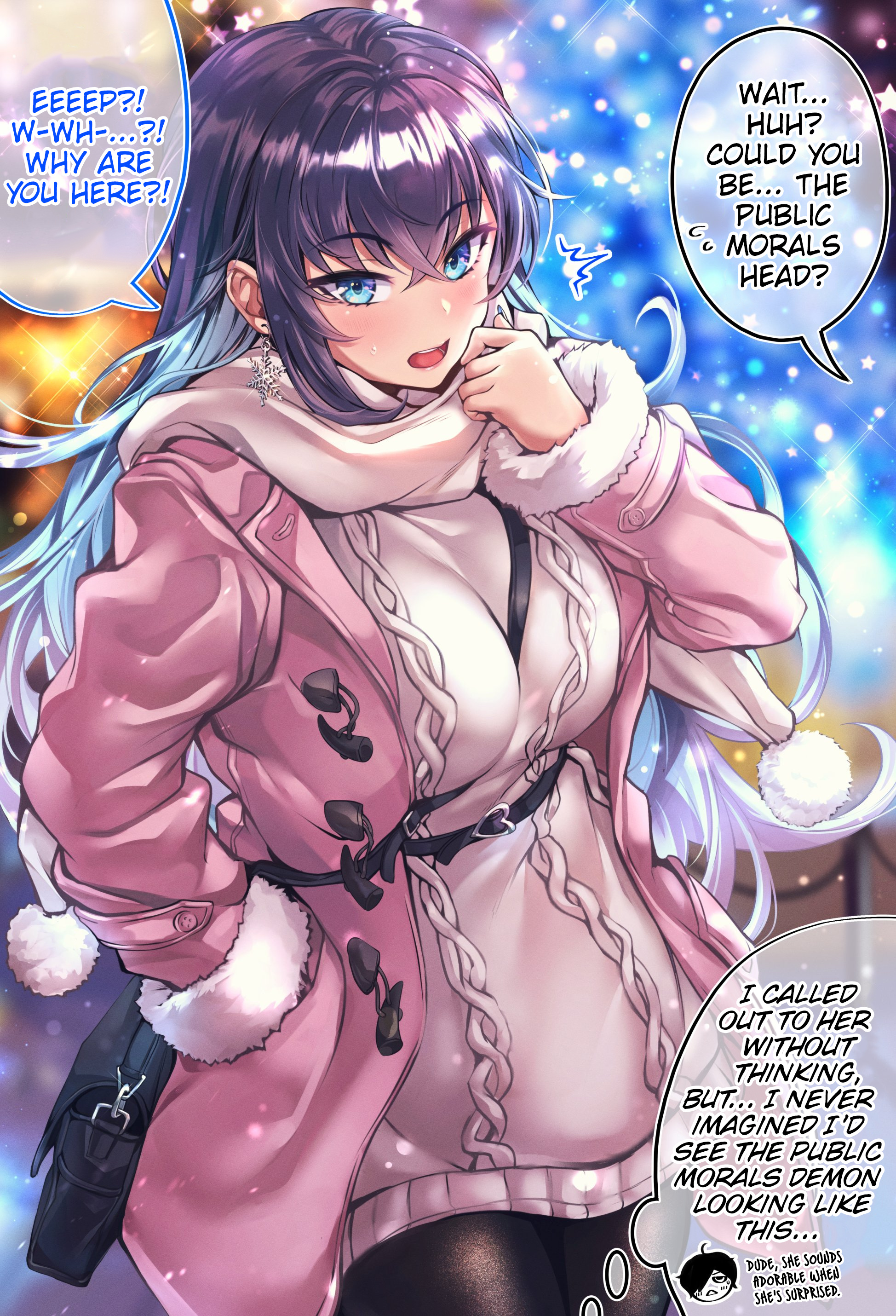 The Public Morals Head Who Becomes A Gyaru Only During Winter Vacation Chapter 1 #2