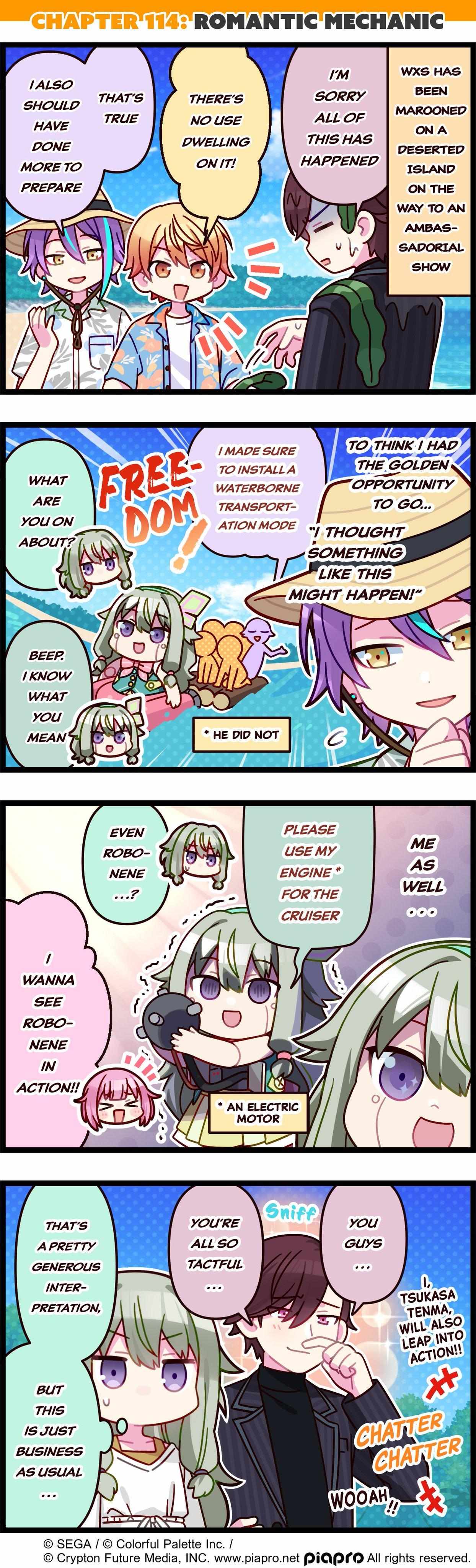 Sekai No 4Koma Chapter 114 #1