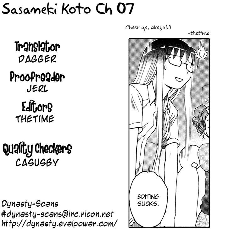 Sasameki Koto Chapter 7 #37