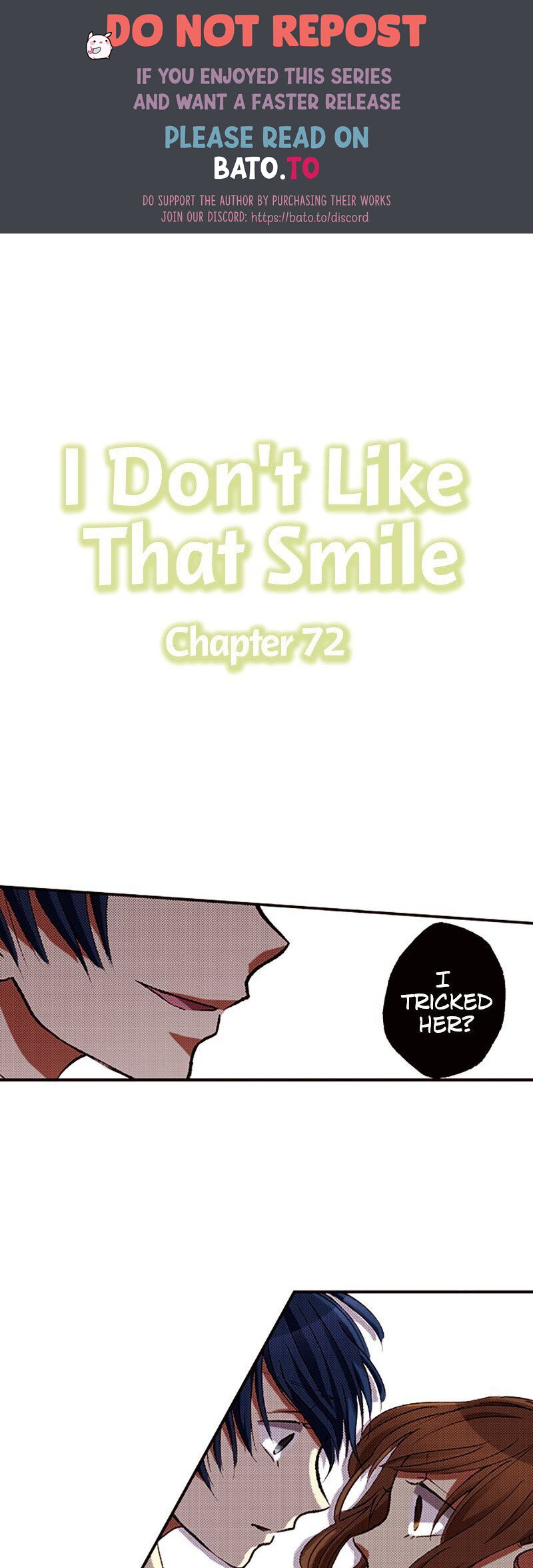 I Don’T Like That Smile Chapter 72 #1