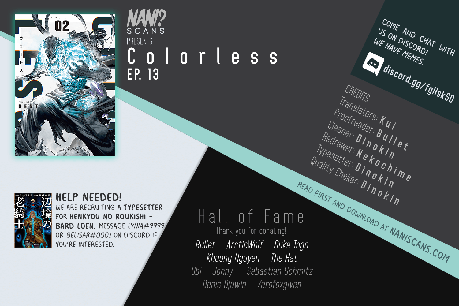 Colorless Chapter 13 #1