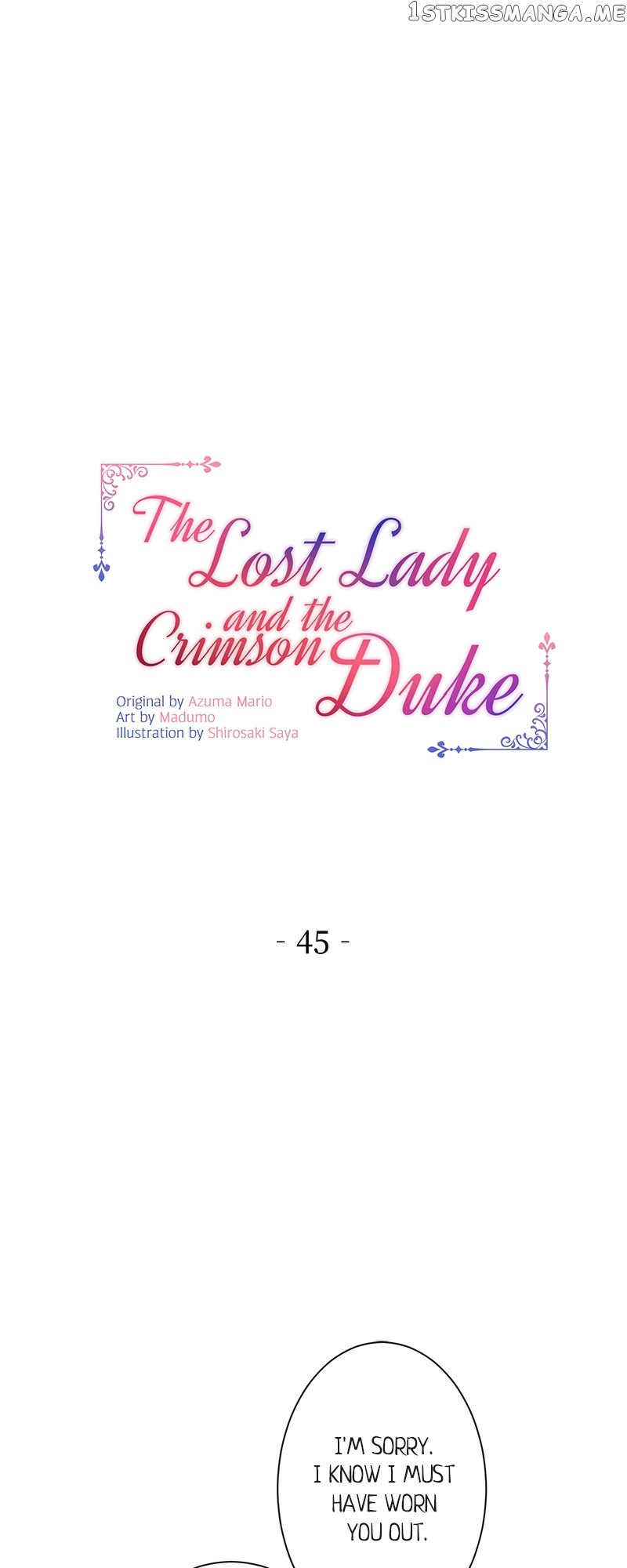 The Lost Lady And The Crimson Duke Chapter 45 #1