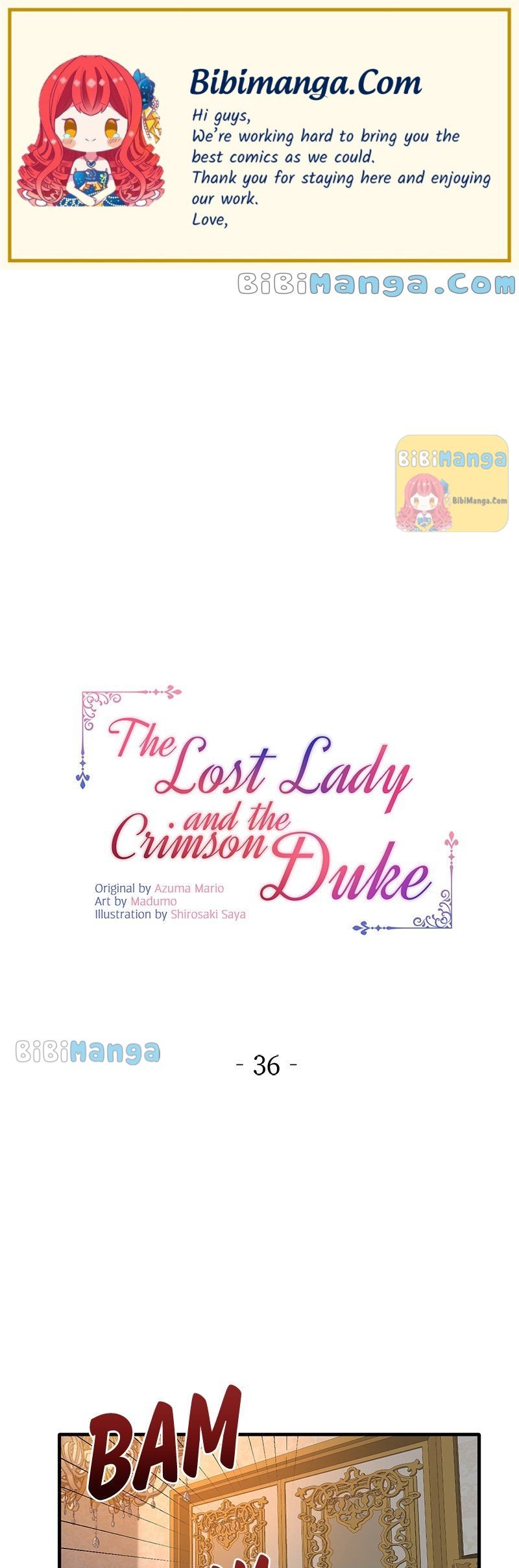 The Lost Lady And The Crimson Duke Chapter 36 #1
