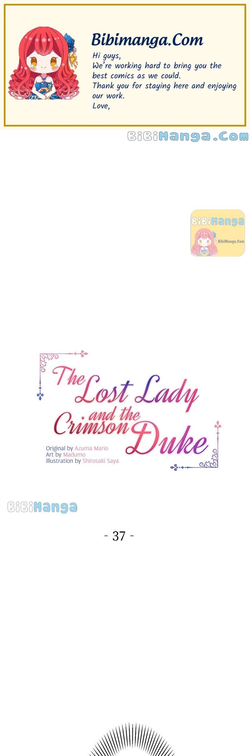 The Lost Lady And The Crimson Duke Chapter 37 #1