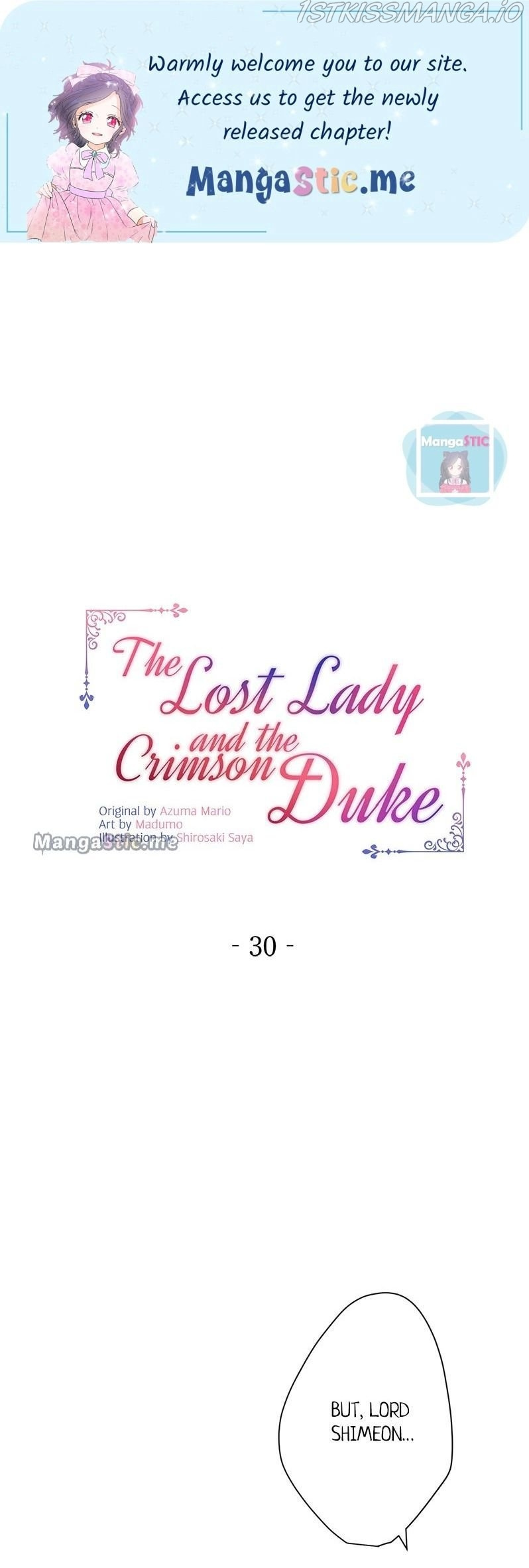 The Lost Lady And The Crimson Duke Chapter 30 #1