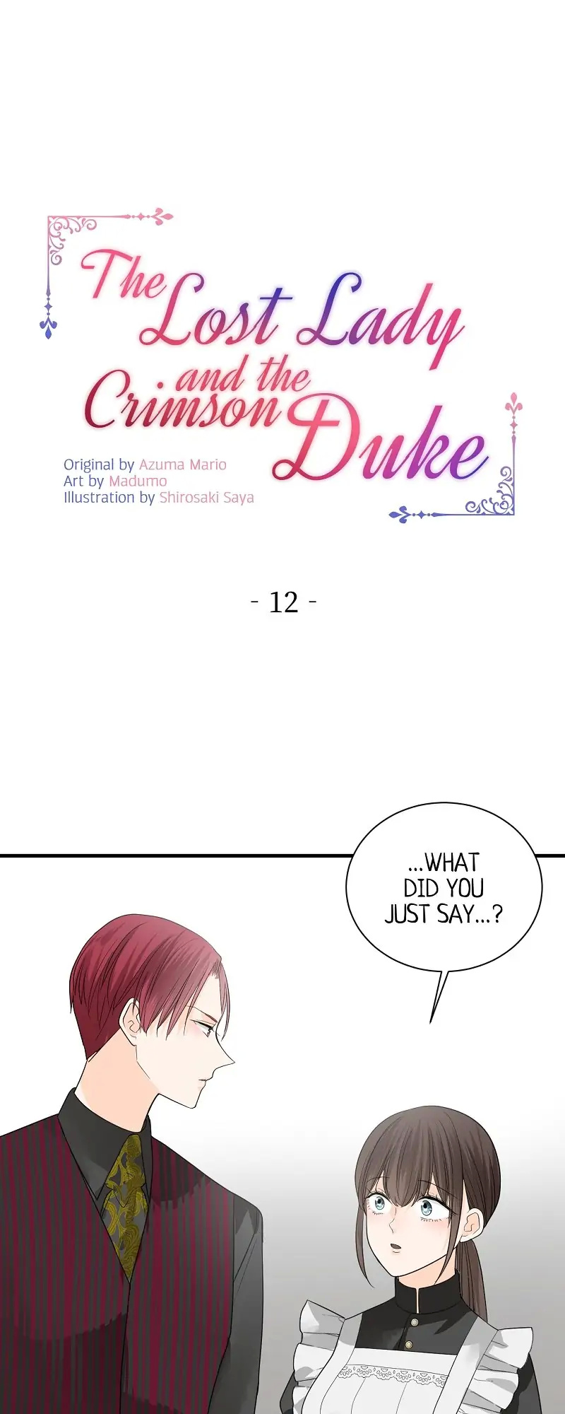The Lost Lady And The Crimson Duke Chapter 12 #1