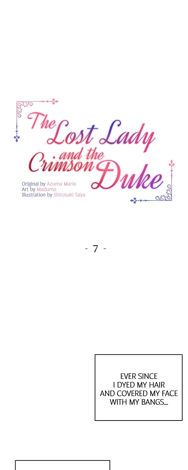 The Lost Lady And The Crimson Duke Chapter 7 #1