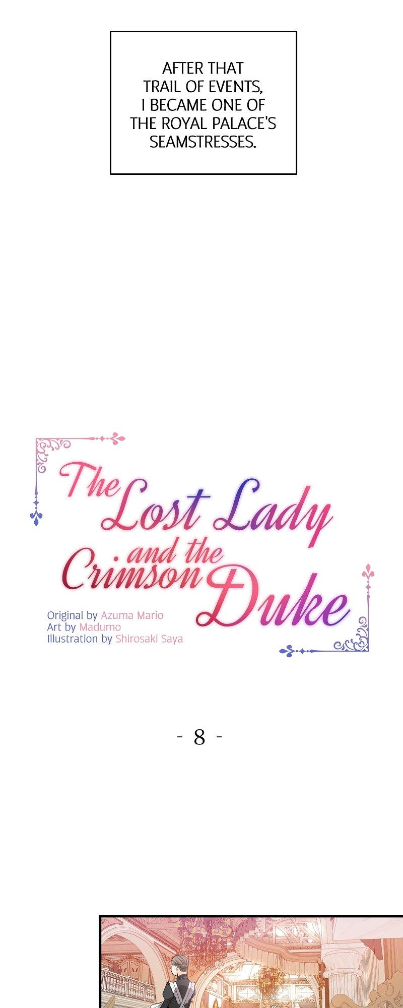 The Lost Lady And The Crimson Duke Chapter 8 #5