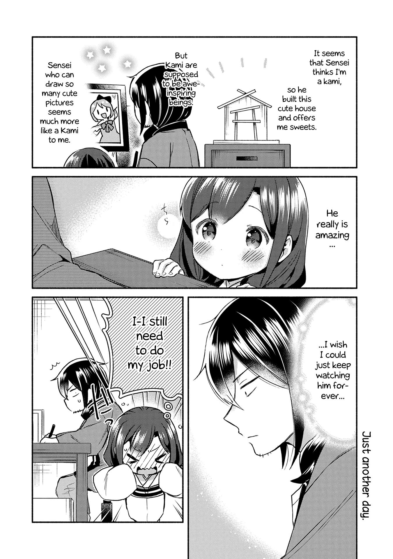 Mangaka-Sensei To Zashiki Warashi Chapter 9 #7