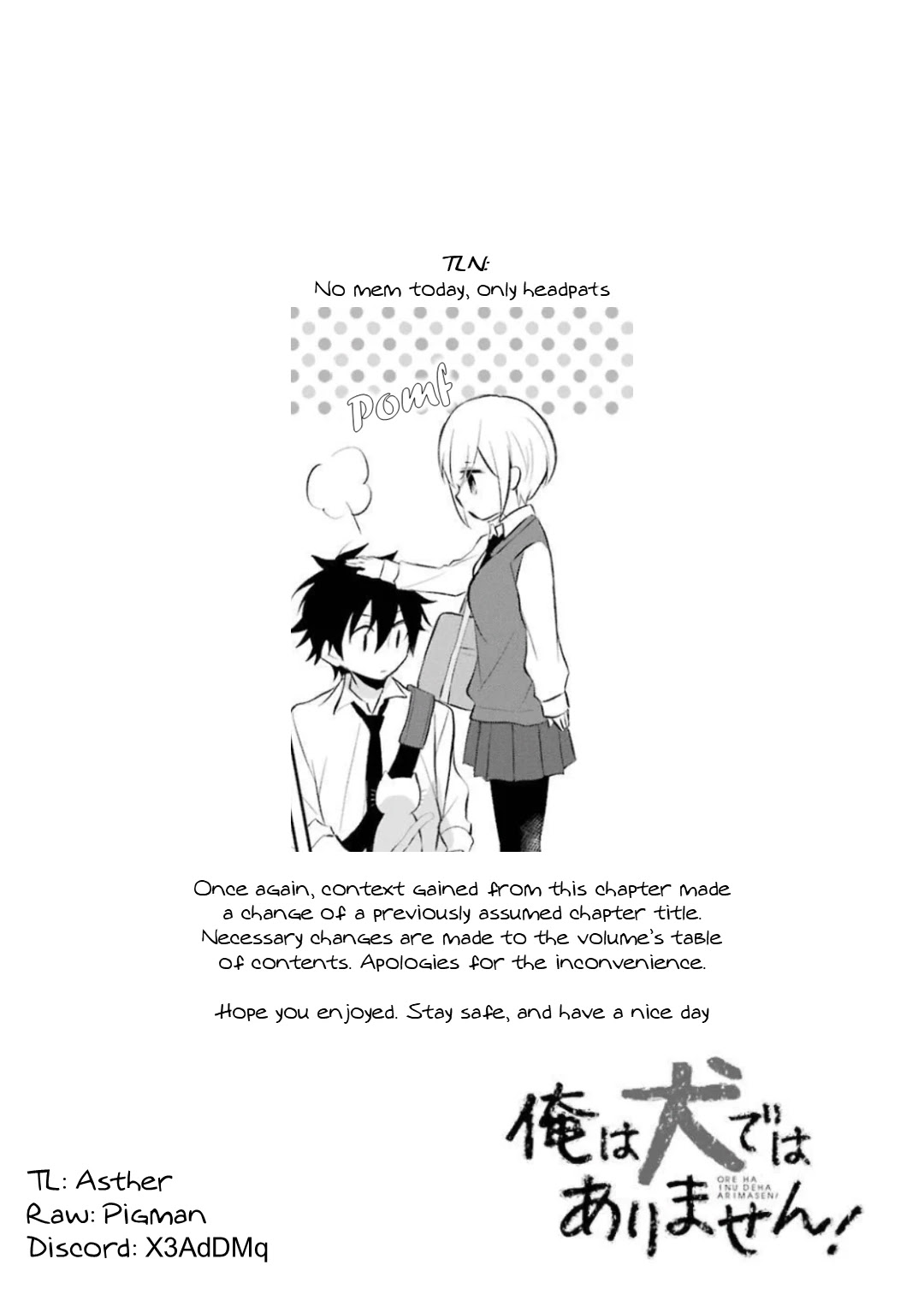 Ore Wa Inu Dewa Arimasen Chapter 24 #10