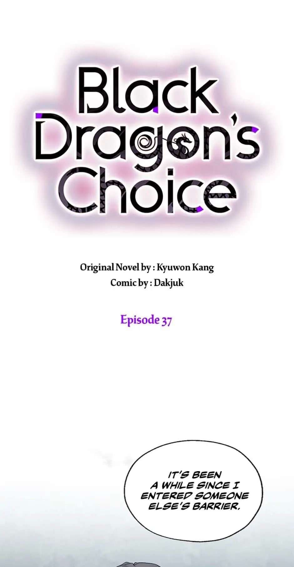 Black Dragon’S Choice Chapter 37 #1