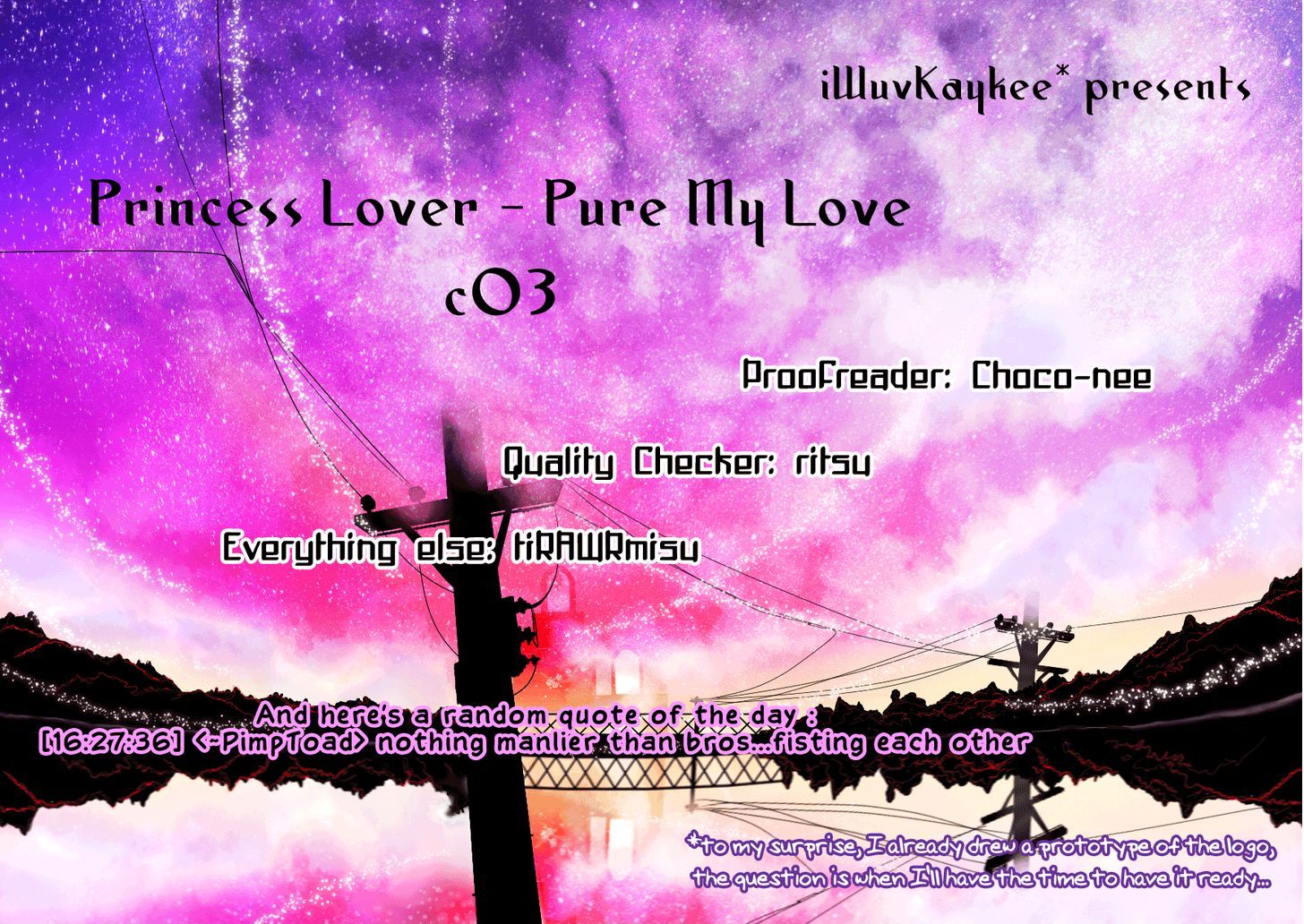 Princess Lover! - Pure My Heart Chapter 3 #27