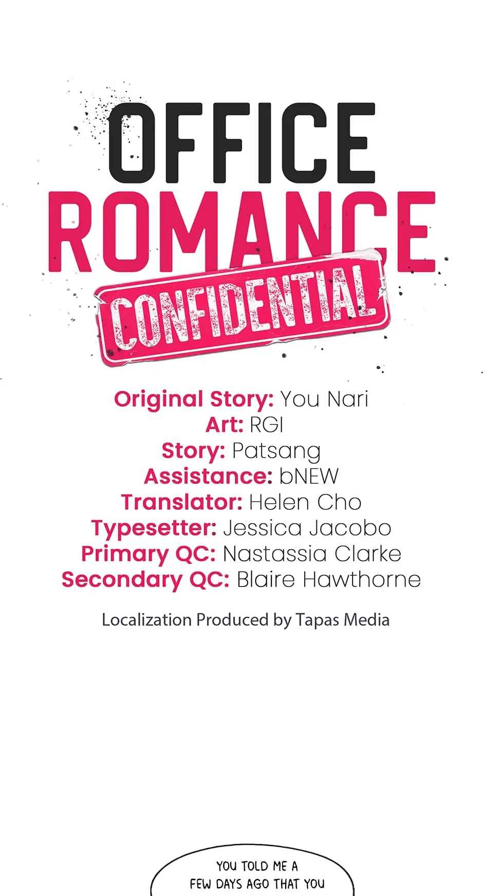 Office Romance Confidential Chapter 71 #1