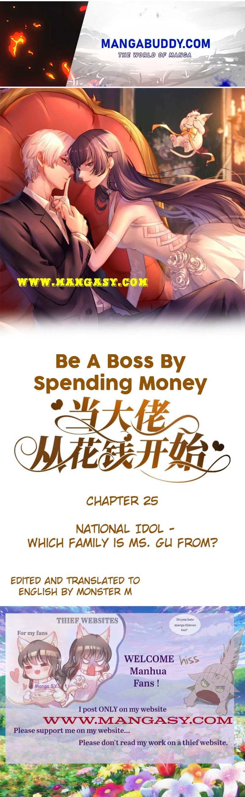 Becoming A Big Boss Starts With Spending Money Chapter 25 #1