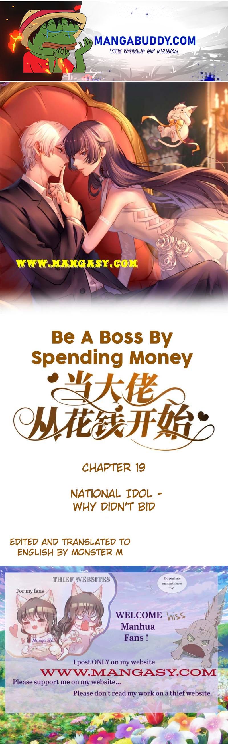 Becoming A Big Boss Starts With Spending Money Chapter 19 #1