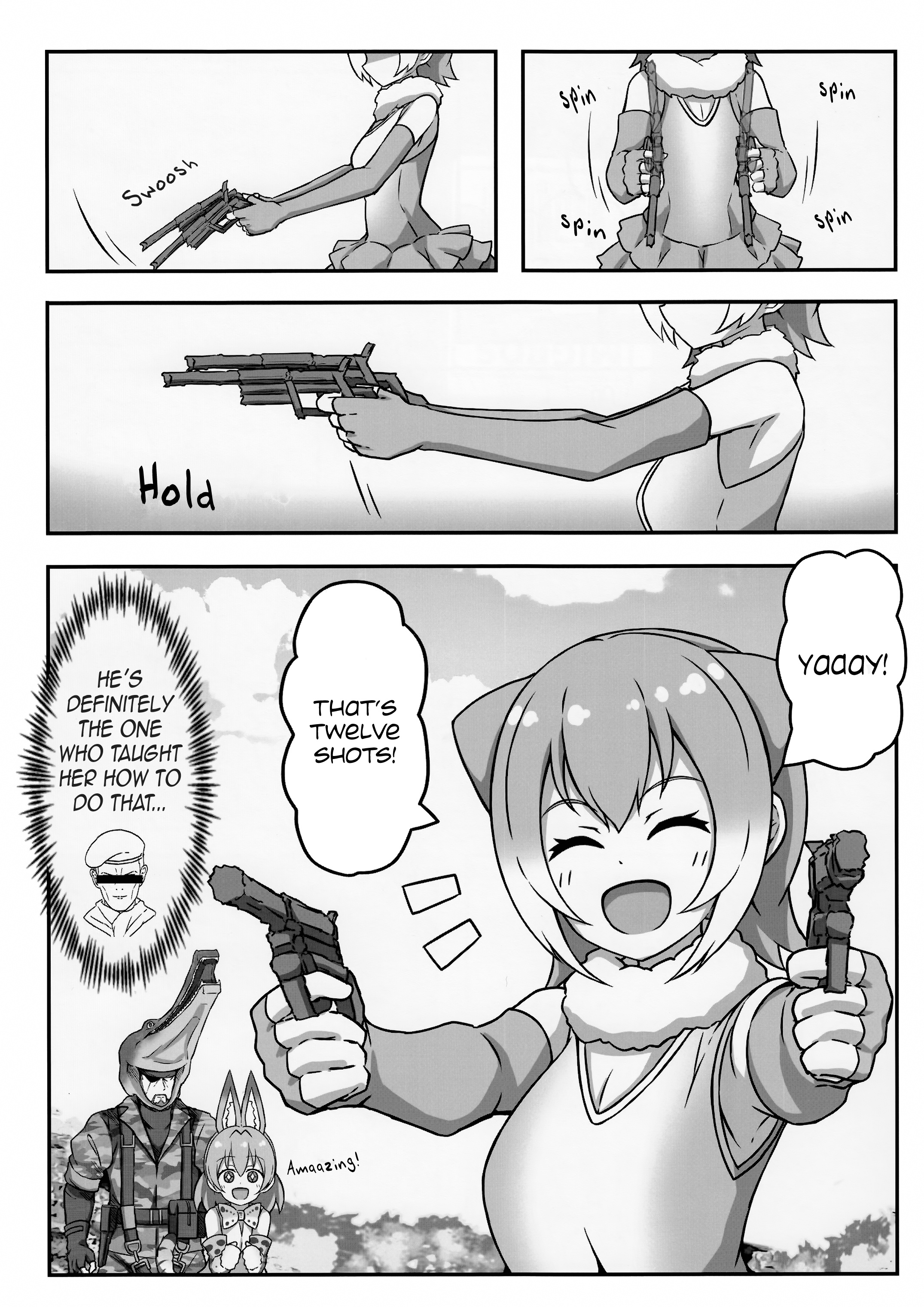 Kemono Friends - If A Snake Friend Appeared In Japari Park Instead (Doujinshi) Chapter 12 #3