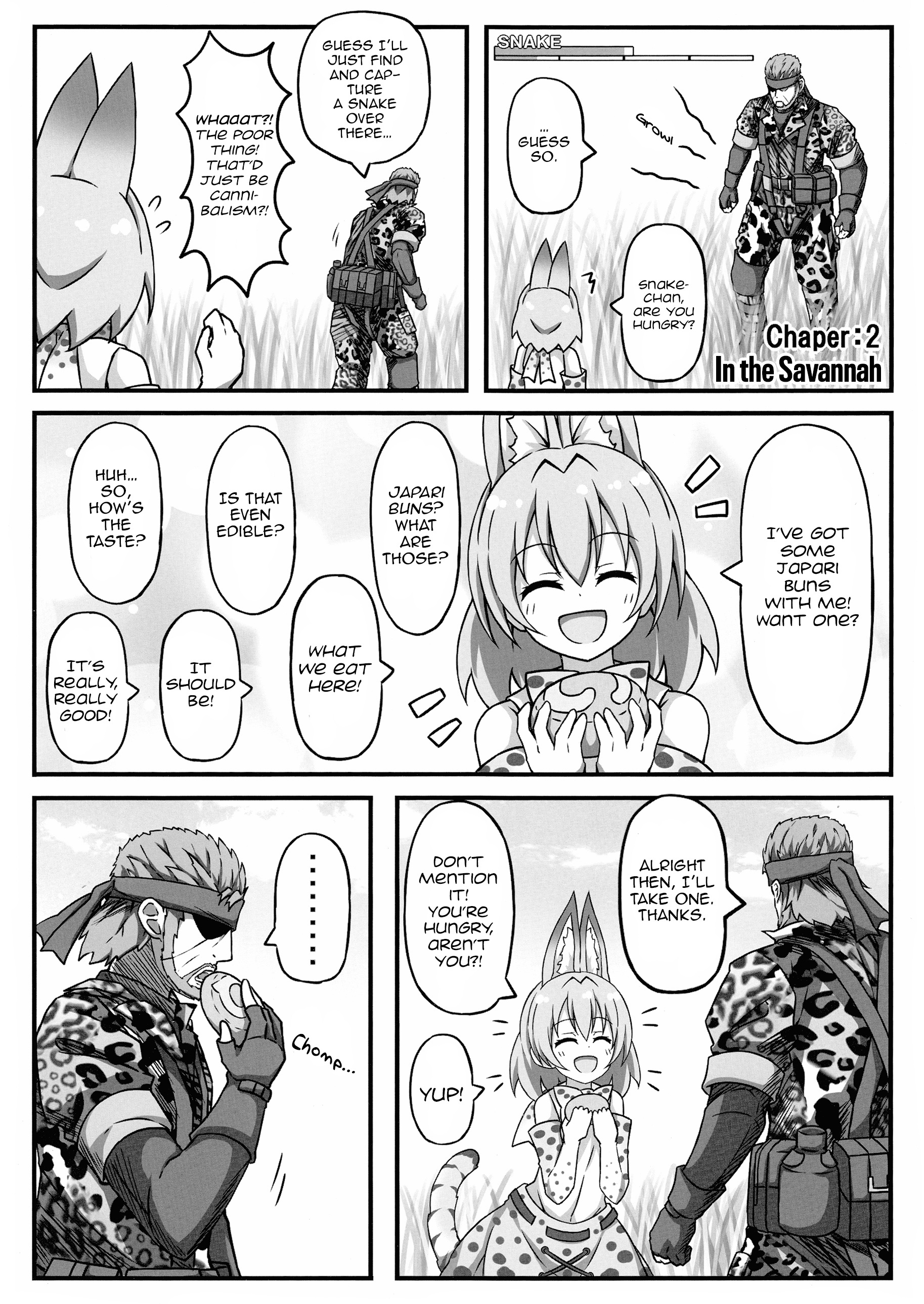 Kemono Friends - If A Snake Friend Appeared In Japari Park Instead (Doujinshi) Chapter 2 #1