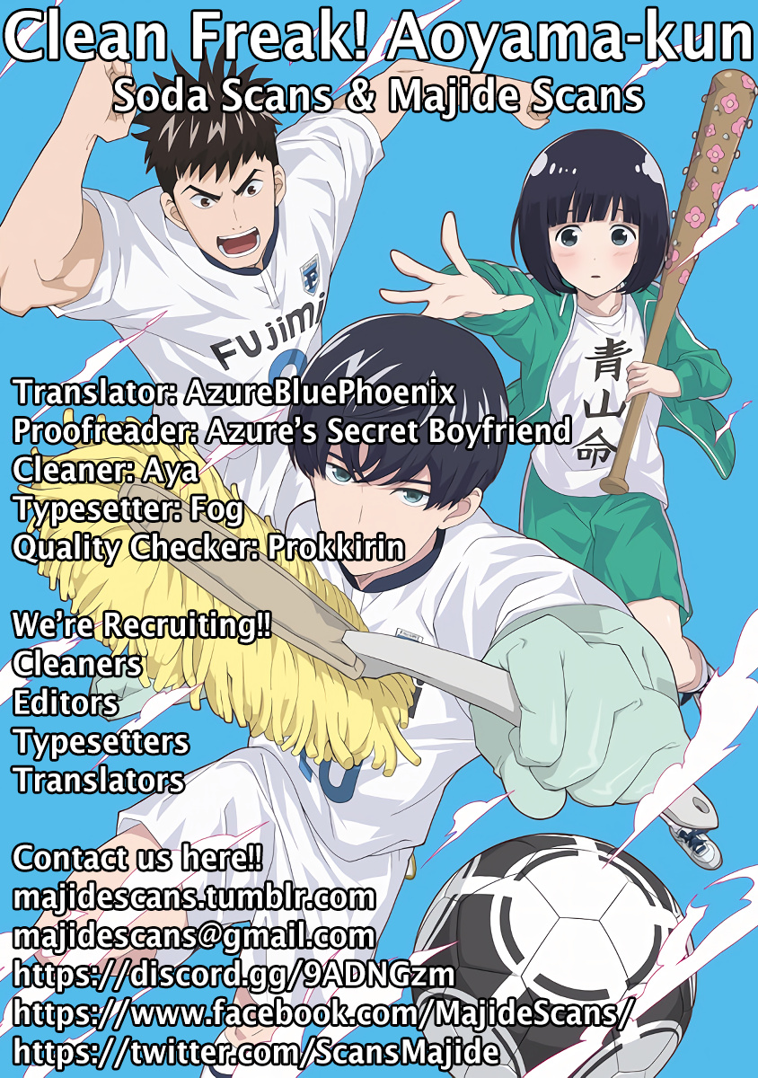 Clean Freak! Aoyama-Kun Chapter 5 #38