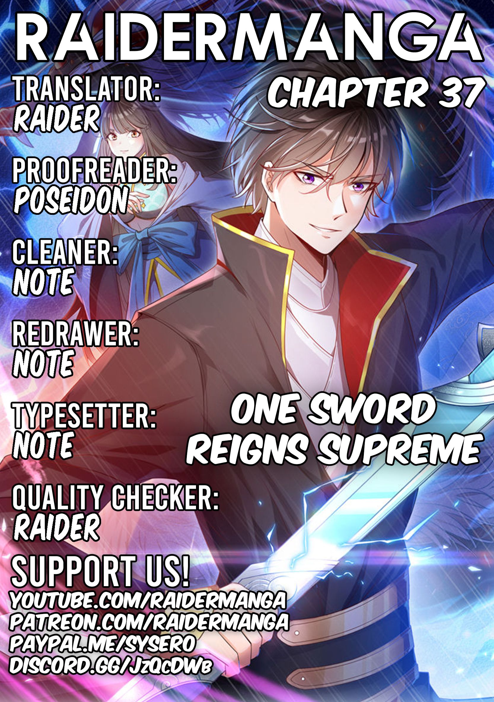 One Sword Reigns Supreme Chapter 37 #1