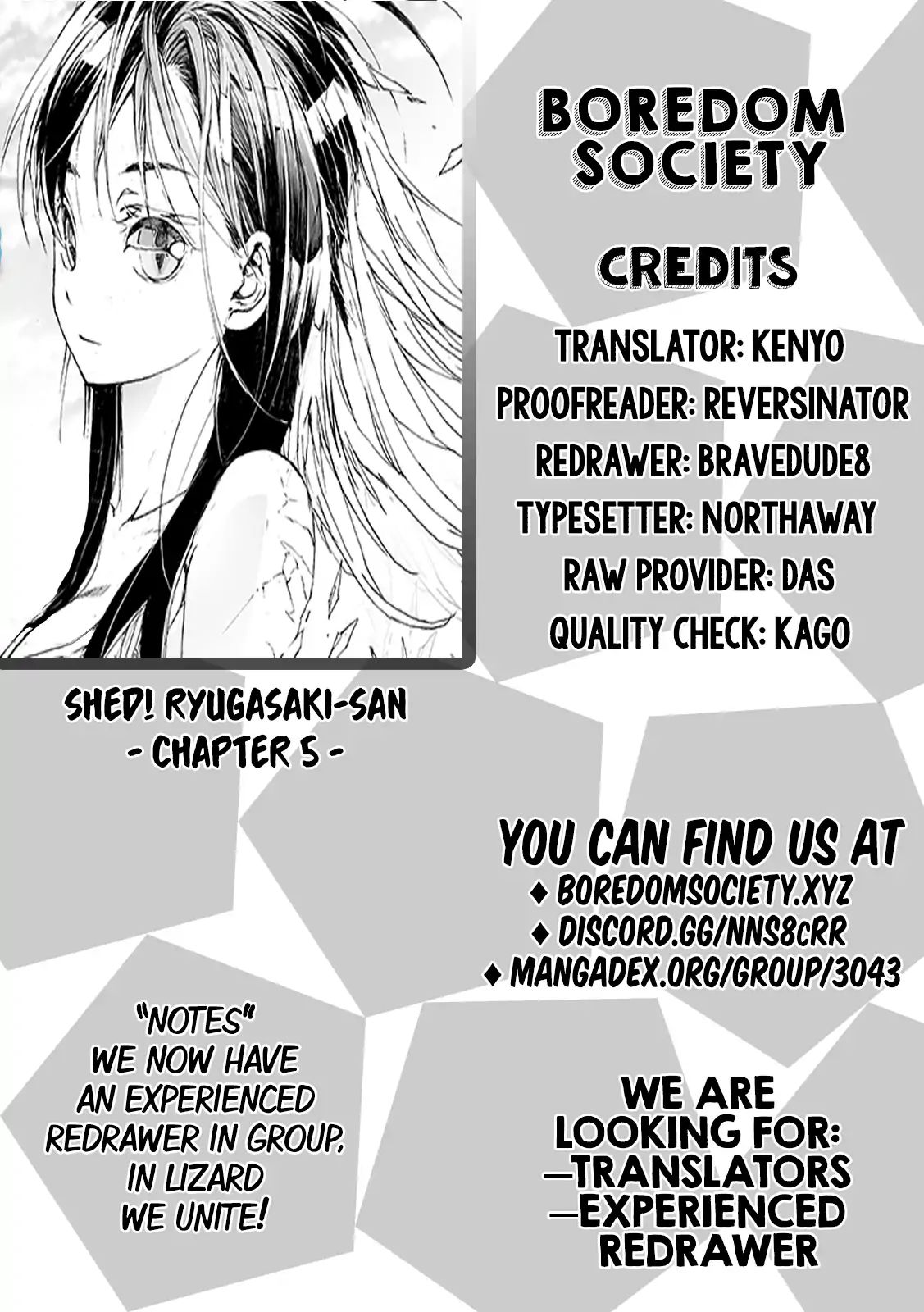 Shed! Ryugasaki-San Chapter 5 #9