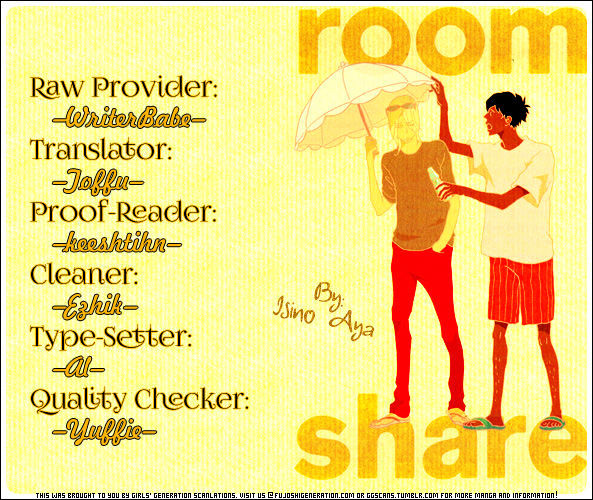 Room Share (Isino Aya) Chapter 3 #1