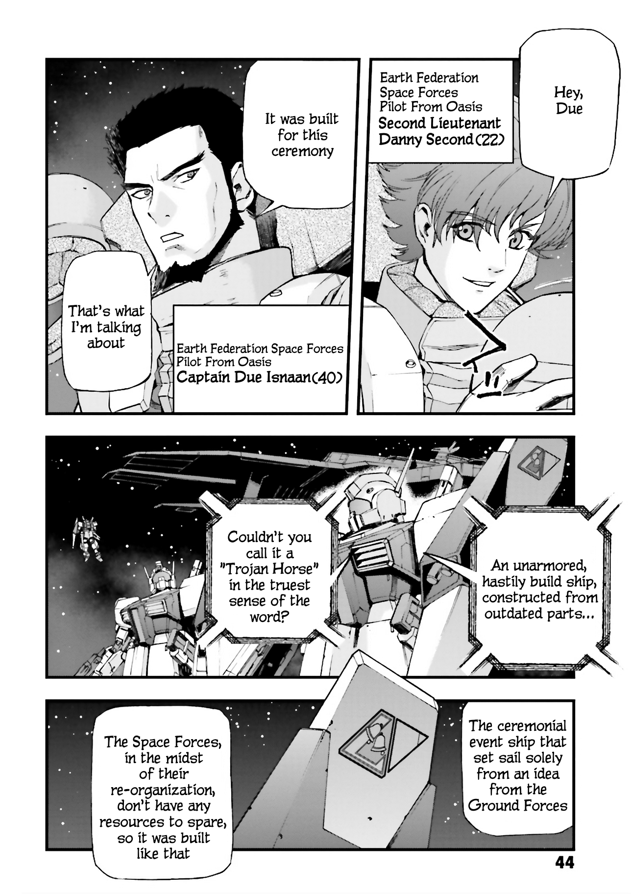 Mobile Suit Gundam U.c.0096 - Last Sun Chapter 1 #42