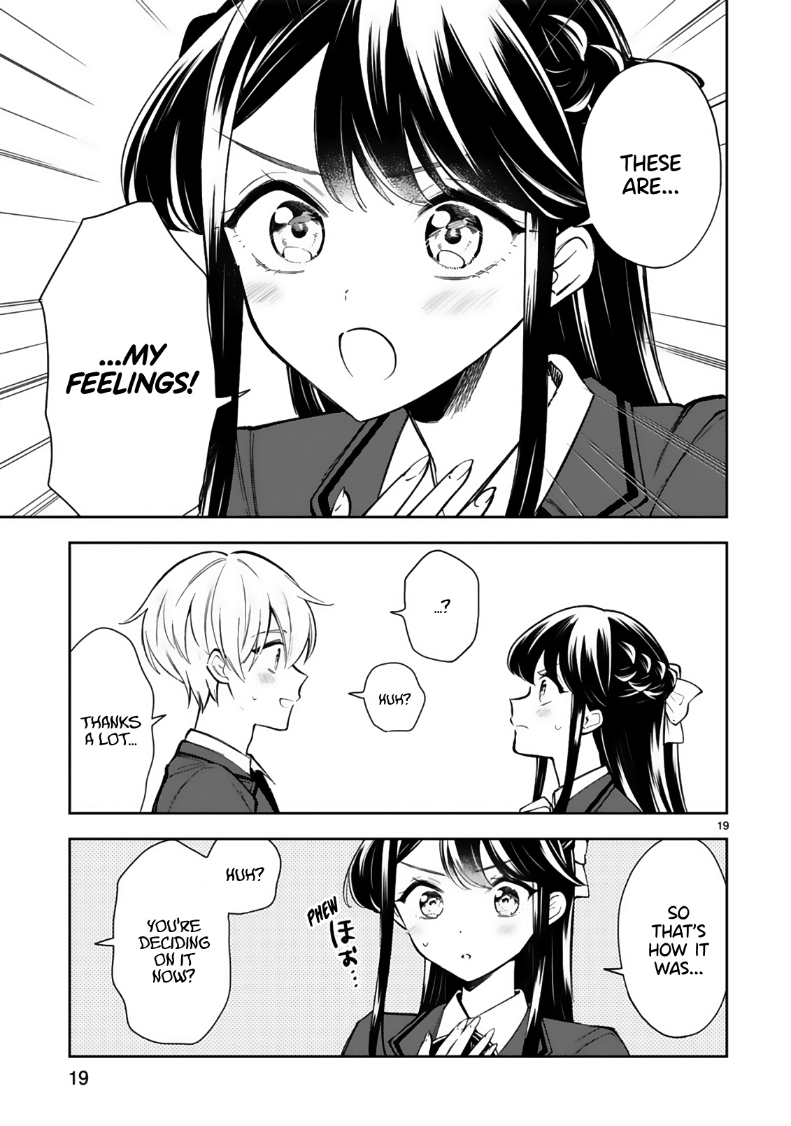 Ichijou-San Wa Kao Ni Deyasui Chapter 20 #21