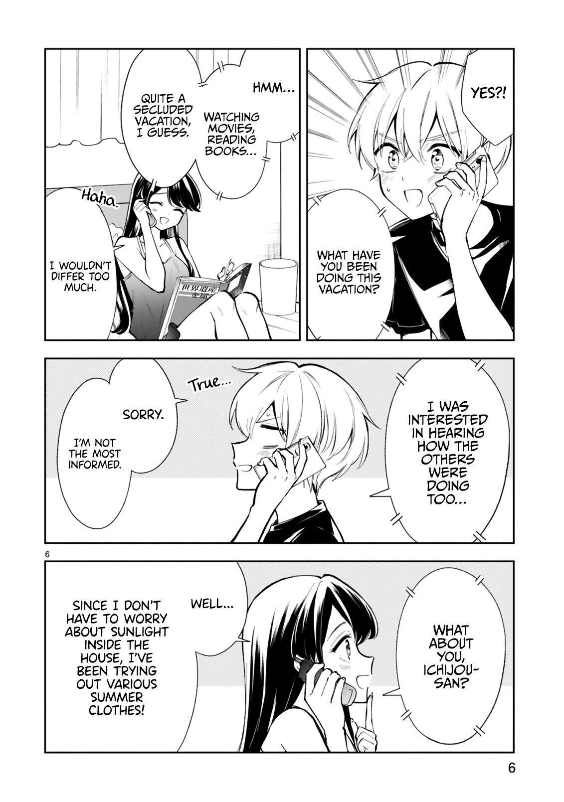 Ichijou-San Wa Kao Ni Deyasui Chapter 18 #8