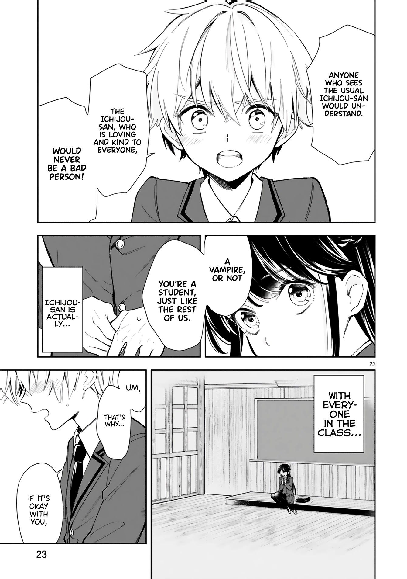 Ichijou-San Wa Kao Ni Deyasui Chapter 1 #25