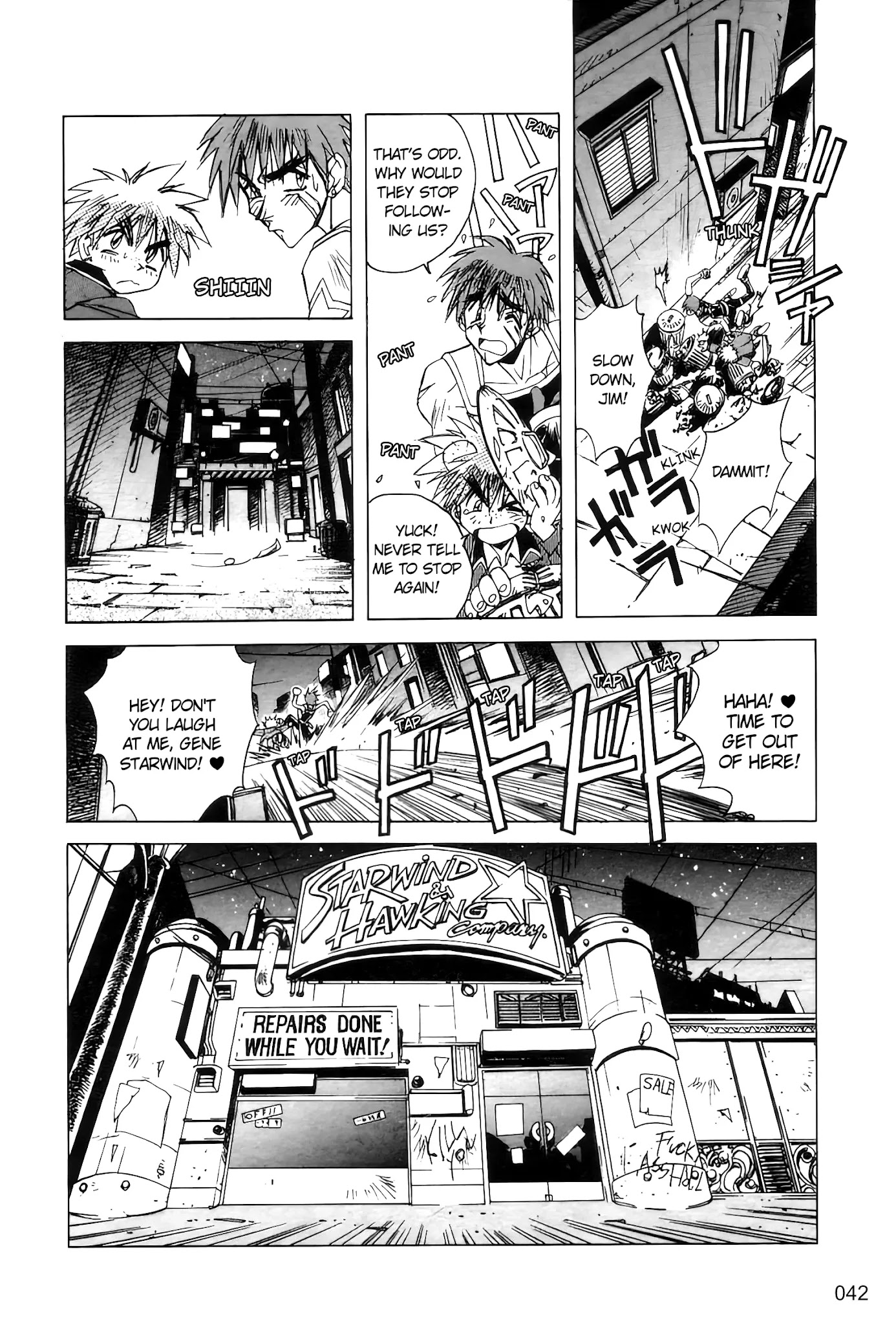 Outlaw Star Chapter 1 #38