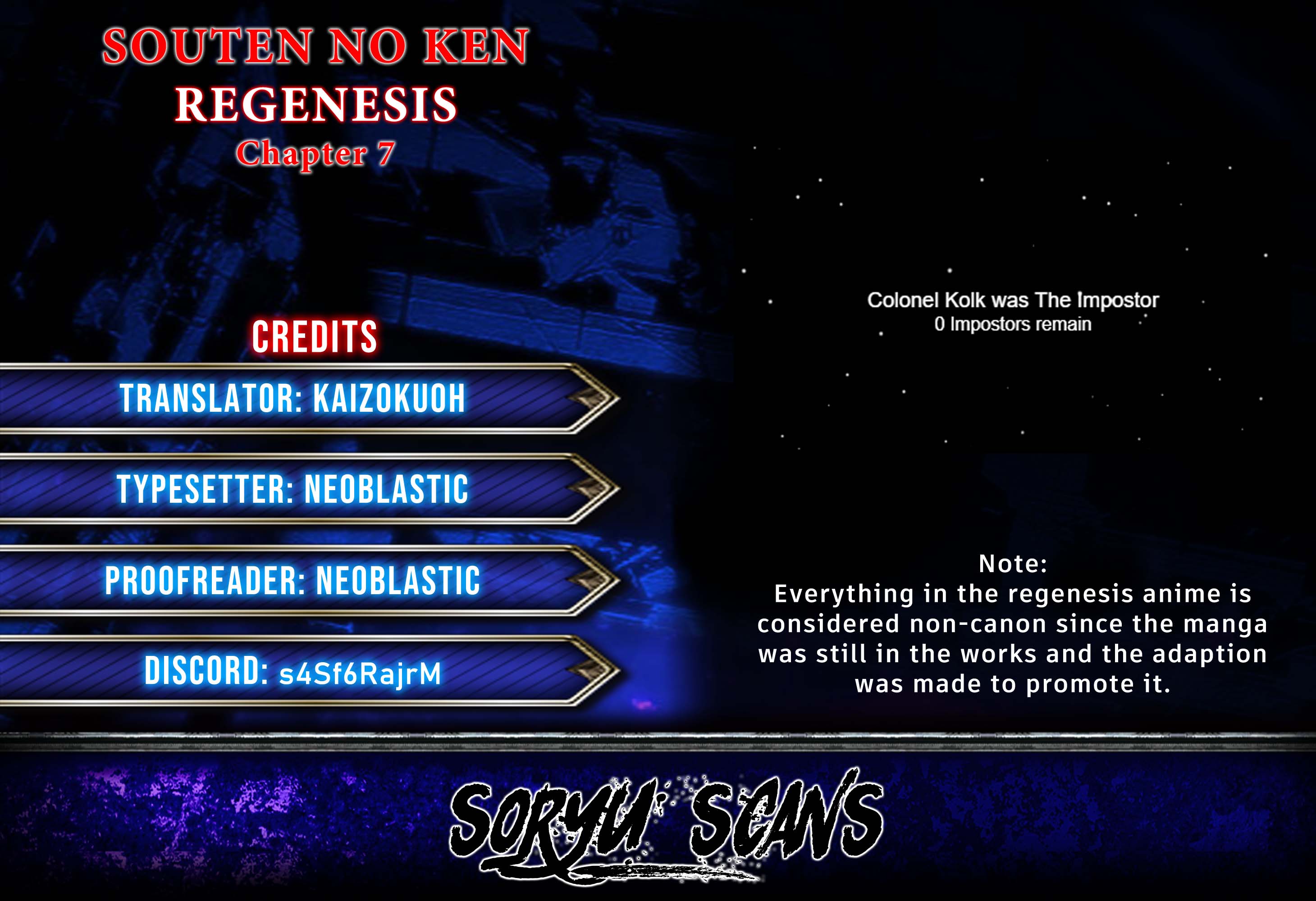 Souten No Ken Regenesis Chapter 7 #30