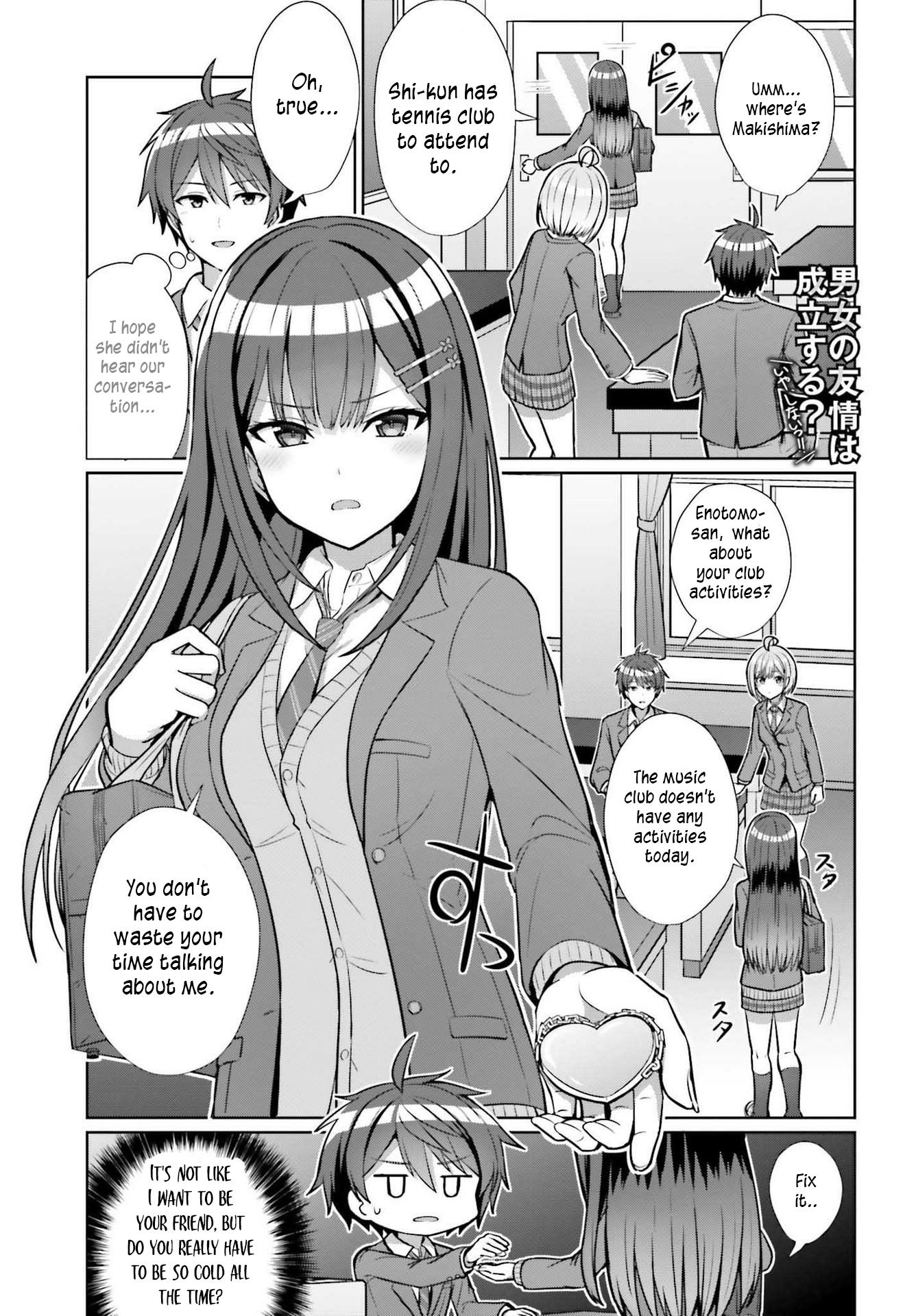 Danjo No Yujou Wa Seiritsu Suru? (Iya, Shinai!!) Chapter 5 #1